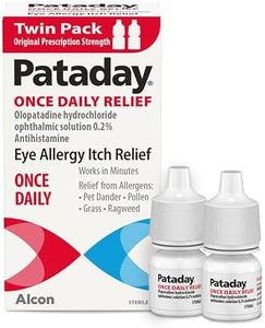 Pataday Once Daily Allergy Eye Drops for Itchy Eyes, 2.5 mL, 2 Pack