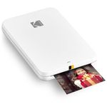 KODAK Step Slim Instant Mobile Photo Printer – Wirelessly Print 5,1 x 7,6 cm Photos on Zink Paper with iOS & Android devices