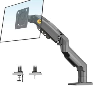 NB North Bayou Monitor Mount,Fits 4.4 to 19.8lbs Computer Monitors, Adjustable Stand with Tilt Rotation Swivel Function, Desk Mount F80