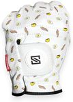 SKIVE Golf Premium Golf Glove | 100% AAA Cabretta Leather | Funny Golf Gloves | Serious Feel & Performance | Mens Golf Gloves Left Hand