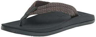 Chaco Men's Chillos Flip Sandal, Tube Fret Scarab, 9 UK