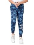 Alan Jones Clothing Boy's Regular Fit Track pants(BJOG-P02-NAVY-11.12YRS_Navy_11-12 Years)