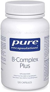 Pure Encapsulations B-Complex Plus - NEW SIZE !120 CAPS