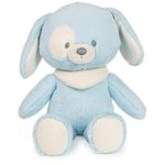 Baby GUND Sustainable Puppy Plush, Stuffed Animal Made from Recycled Materials, Gift for Babies and Newborns, Blue/Cream, 13”