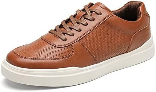 Bruno Marc Men's Casual Dress Sneakers Fashion Classic Oxfords Shoes for Men,Brown,Size 9,SBFS223M