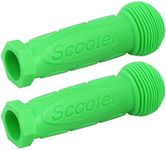 Gladeer Kids Scooter Handle Grips Replacement Handlebars for 2/3/4 Wheels Child Kick Scooters Bike Rocking Car, 2-Pack (Green)