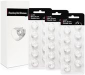 (30 Pcs) Hearing Aid Domes Accessories for Oticon Replacements, Oticon MiniFit (Double Vent 10mm) Domes, Universal Domes for Oticon Hearing Aid Supplies Kits, Fit Aid Parts for Optimal Performance