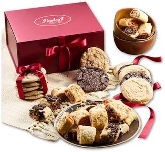 Dulcet Gift Basket for All Occasions – Gourmet Cookies & Rugelach in Elegant Luxury Designed Gift Box – Birthday, Sympathy, Get Well, Corporate & Holiday Gifts for Men & Women