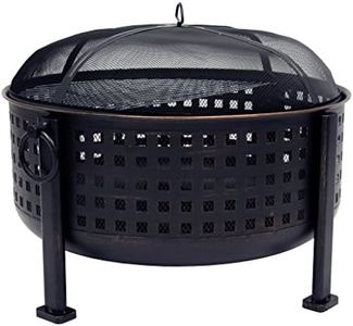 Pleasant Hearth OFW821RC Langston 12" Deep Bowl Fire Pit