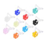 20Pcs Nose Plugs, Assorted Color Swim Nose Clip Unisex Nose Plug Swim Nose Protector Adult Kids