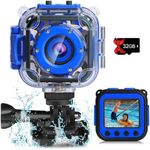 PROGRACE Kids Waterproof Camera for