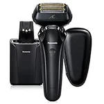 Panasonic Electric Razor for Men, Electric Shaver, ARC6 Six-Blade Electric Razor with Premium Automatic Cleaning and Charging Station, ES-LS9A-K (Black)