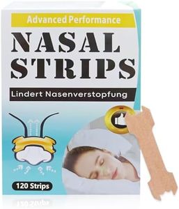 Nasal Strips for Sleeping - Anti-Snore Nose Strips to Improve Airflow - 120pcs (Tan)