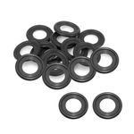 TSUGAMI 25PCS M12 Car Oil Drain Plug Gasket, Rubber Crush Washer Sealing Gasket, Automotive Engine Oil Crush Washers Replacement Accessories, Universal for SUV, Truck, RV and More