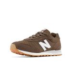 New Balance Men's, 515 v3 Sneaker, Dark Mushroom/White, 10