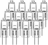 G4 Halogen Bulbs, 12 Pcs 10W 12V Ha