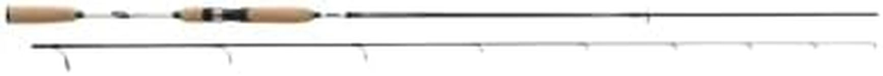 Mitchell Epic Spinning Rod | Lightweight Carbon Fiber Fishing Rod for Freshwater & Saltwater | Fast Action, Comfortable EVA Grip | Ideal for Bass, Trout and Pike Fishing | 1.80m, 2-12G, Unisex, Black