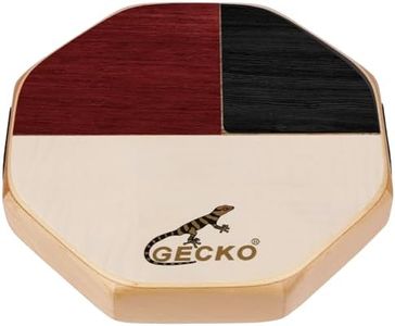 GECKO Cajon, Portable Box Drum with Storage Bag, Original Percussion Instrument, Bong and Snare, 2-YEAR WARRANTY (New Model)