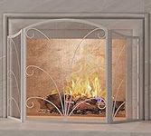 Kingson 3-Panel Arched Fireplace Sc