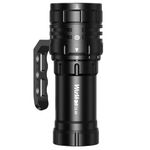 Wurkkos DL46 Diving Lamp, 20000 LM 6500 K Range Diving 608 Metre Torch, Waterproof Diving Torch with 30,000 mAh Battery USB-C Charging Port, 6 x XHP50B Underwater Super Bright Diving Torch