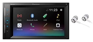 PIONEER MVH-AV290BT 6.2" Double-Din in-Dash Digital Media A/V Receiver with Bluetooth, Black