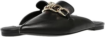 Steve Madden Women's Forte Mule, Black Leather, 6.5 US