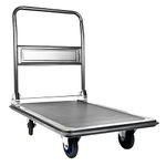 Warehouse PLATFORM TROLLEY Heavy Duty Folding Box Truck (Large (max 300kg))