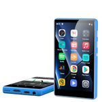 SWOFY 80GB MP3 Player with Bluetooth and WiFi, Spotify, Amazon Music, Audible, Chrome Browser, 4-inch Full Touchscreen MP4 Music Player Up to 512GB Expand Blue