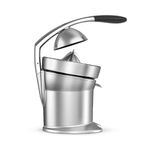 Sage - The Citrus Press Pro - Quiet Automatic Orange & Grapefruit Juicer - Lemon & Lime Squeezer - Acid-Resistant Die-Cast Stainless - Dishwasher Safe - Brushed Aluminium