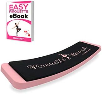 Zenmarkt Ballet Turning Board for Dancers - Figure Skating Ballet Dance Turning Pirouette Board by Improve Balance and Turns - Training Equipment for Dancers, Ice Skaters, Gymnasts and Cheerleaders