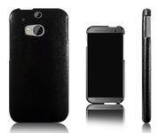 Xcessor Snake Skin Effect Case for HTC One M8. Black