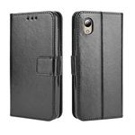 ZTE Blade A3 Lite Wallet Case, ZTE Blade A3L Case with Card Holder, PU Leather Flip Cover with Kickstand Magnetic Closure and Wrist Strap Protective Case for ZTE Blade A3 Lite (ZTE Blade A3 Lite, black)