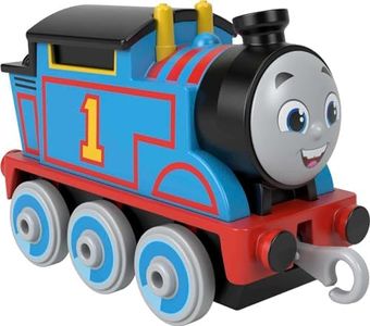 Thomas & Friends Fisher-Price Thomas Die-Cast Push-along Toy Train Engine for Preschool Kids Ages 3+
