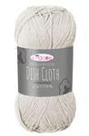 King Cole 2255060 Big Value Recycled Dishcloth Cotton Cream Yarn - 160M, 100g