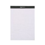 Amazon Basics Quad-Ruled Paper Pad, Pack of 2, 21.6 cm by 29.8 cm, White