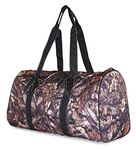 NGIL Quilted Duffle Bag 20-inch, Camo Print (Brown)