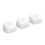 Amazon eero 6 mesh Wi-Fi router | 500 Mbps Ethernet | Coverage up to 420 m2 | Connect 75+ devices | 3-Pack | 2021 release