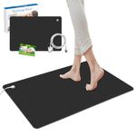 Grounding Sheet Earthing Mat UK for Improved Sleep, 60x100cm Earth Mat Grounding sheet for Improved Sleep, Reduced Anxiety, Pain, Inflammation, Headache Relief, Balance (60X100CM)