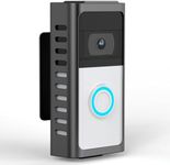 Taskalo Anti-Theft All-Metal Doorbell Angled Mount Wall Mount, 45 to 135 Degree Adjustable Doorbell Bracket Compatible with Blink/Ring Battery Video Doorbell 1/2/3/3 Plus/4/(2020/2024 Release)