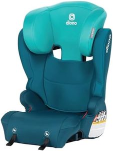 Diono Cambria 2XT XL, Dual Latch Connectors, 2-in-1 Belt Positioning Booster Seat, High-Back to Backless Booster with Space and Room to Grow, 8 Years 1 Booster Seat, Blue Razz Ice