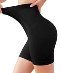 SIMIYA Tummy Control Knickers High Waisted Body Shaper for Women Seamless Knickers Slimming Shapewear Suck In Tummy Pants Shaping Underwear Black L