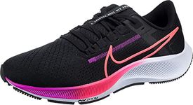 NIKE Air Zoom Pegasus 38 Men's Trainers Sneakers Training Shoes CW7356 (Black/Flash Crimson-Off Noir 011) UK9 (EU44)