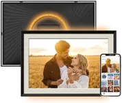 AEEZO Digital Picture Frame 10.1 Inch WiFi Digital Photo Frame with LED Light, 1280 * 800 IPS HD Touch Screen Smart Electronic Photo Frame with 32GB Storage, Share Photos or Videos via AiMOR App