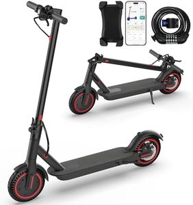 Scooter électrique pour Adultes, Scooter de Sport Pliable, Scooters électriques à Double freinage pour Les Voyageurs, pneus de 8,5 "Scooter électrique pour Adultes