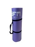 HH Home Hut Non-Slip Yoga Mat - Premium Gym Fitness Exercise Mats for Women Men and Workout for Yoga, Pilates Durable Gaiam Matt Foam Equipment Floor mat with Carry Strap - Thick 15MM - 184 x 62cm