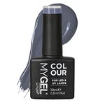 Mylee Gel Nail Polish 10ml [Rainy day] UV/LED Soak-Off Nail Art Manicure Pedicure for Professional, Salon & Home Use [Autumn/Winter Range] - Long Lasting & Easy to Apply