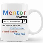 Personalized Mentor Mug Personalized Mentor Gifts Coffee Mug, Mentor Coffee Mug, Customized With Your Favorite Mentor Teacher Name, Ideas Gift For Men Women Him Her Mug, Custom Coffee Mug 11Oz, 15Oz