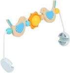 Impresa Wooden Toy Bar for Baby Bjorn Bouncer to Fascinate Your Child - Universal Impresa Toy Arch Intended for BabyBjorn Bouncers - Wooden Toys for Babies for Development of Motor Skills