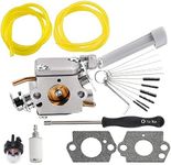 RY08420A Carburetor Compatible with Ryobi Bp42 Carburetor 308054079 RY08420 Backpack Blower with 530069247 Repower Parts Kit for Engine Lawn Mower Snowblower