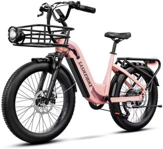 SASIKEIBIKE Electric Bike for Adults with Front Basket,1500W Motor Ebike